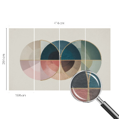 Photo wall mural Geometric elegance