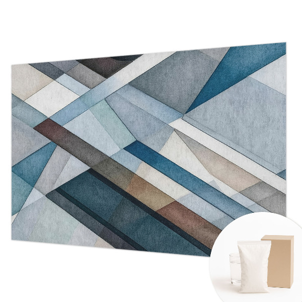 Wallpaper mural for living room Abstract geometry