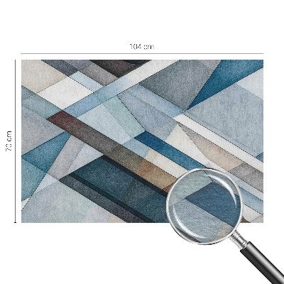 Wallpaper mural for living room Abstract geometry