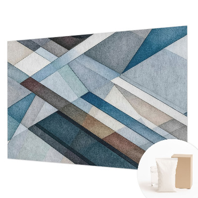 Wallpaper mural for living room Abstract geometry