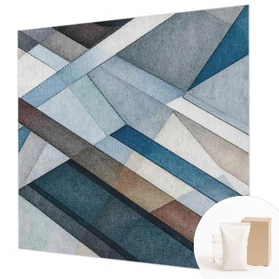 Wallpaper mural for living room Abstract geometry