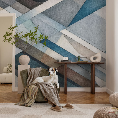 Wallpaper mural for living room Abstract geometry