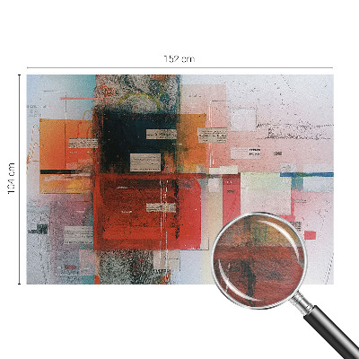 Large wall mural Abstract composition