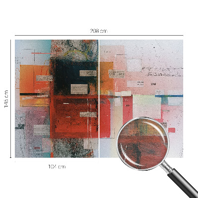 Large wall mural Abstract composition