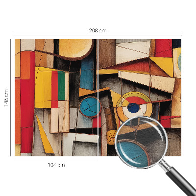 Custom size wall mural Geometric patterns