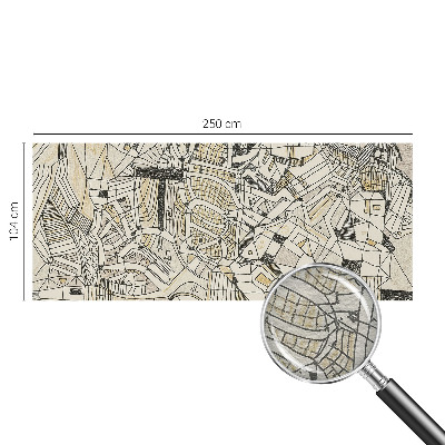 Modern wall mural Geometric abstraction