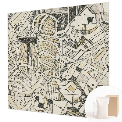 Modern wall mural Geometric abstraction