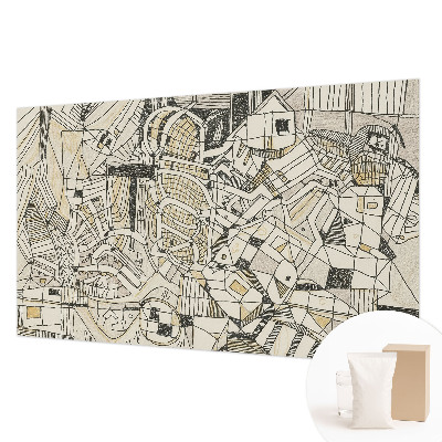 Modern wall mural Geometric abstraction