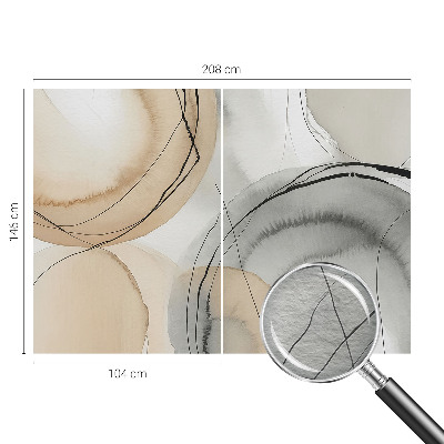 Large wall mural wallpaper Geometric harmony