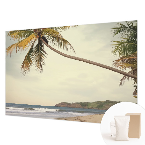 Modern wall mural for bedroom Tropical landscape