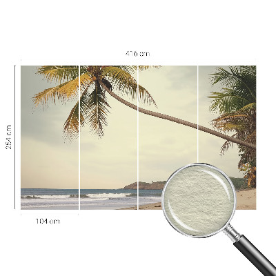 Modern wall mural for bedroom Tropical landscape