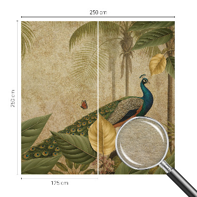 Modern wall mural for living room Exotic bird