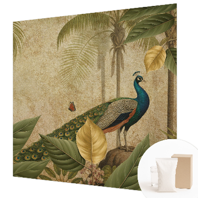 Modern wall mural for living room Exotic bird