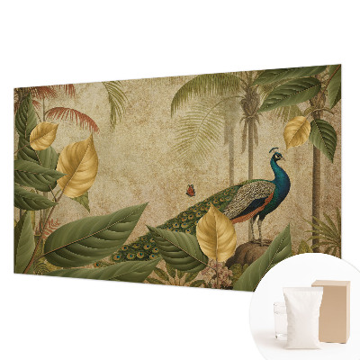 Modern wall mural for living room Exotic bird