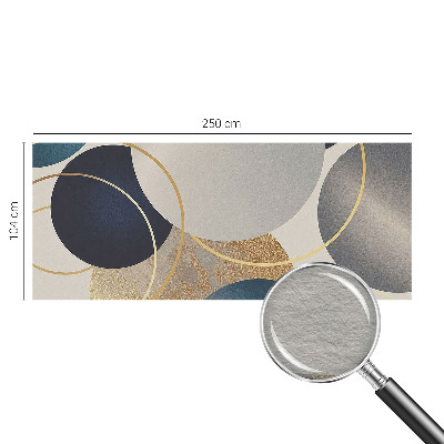 High quality wall mural wallpaper Creative circles