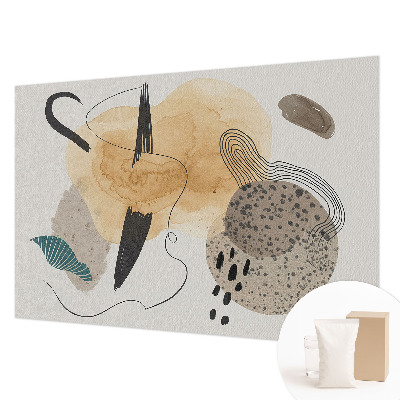 Decorative wall mural for living room Abstract composition