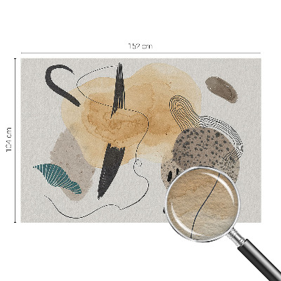 Decorative wall mural for living room Abstract composition