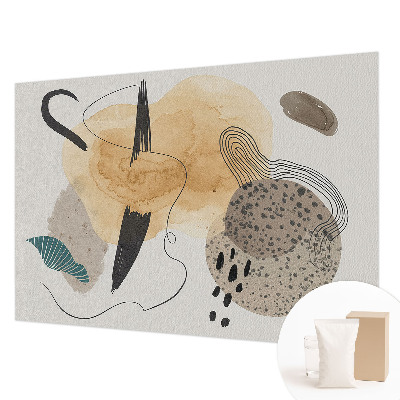 Decorative wall mural for living room Abstract composition
