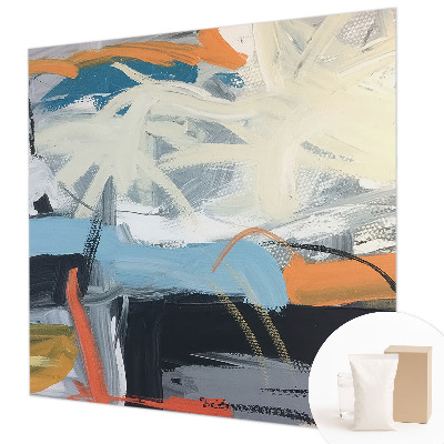 Non-woven wall mural Colorful abstraction