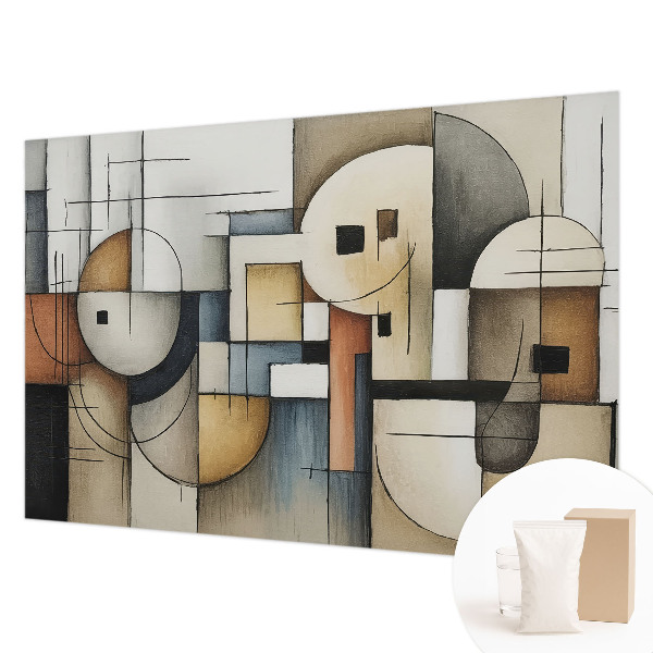 Non-woven photo wallpaper Geometric harmony