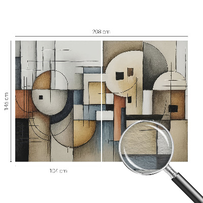 Non-woven photo wallpaper Geometric harmony