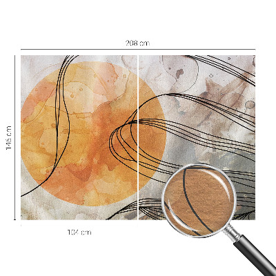 Modern wall mural Harmonious abstraction