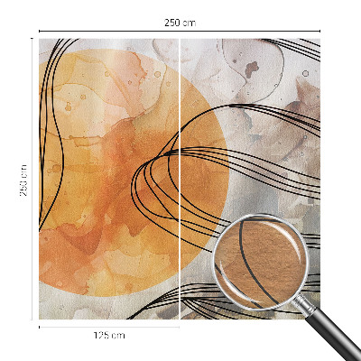 Modern wall mural Harmonious abstraction