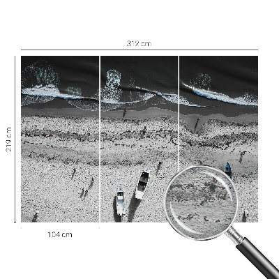 Wallpaper mural Beach tranquility