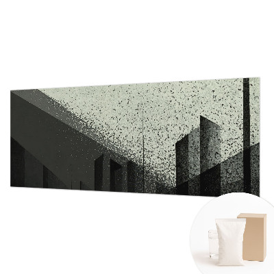 Wall mural for bedroom City geometry