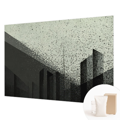 Wall mural for bedroom City geometry