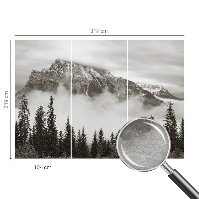 Wall mural for living room Mountain landscape