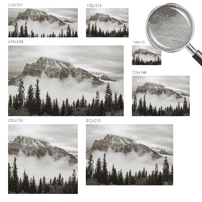 Wall mural for living room Mountain landscape