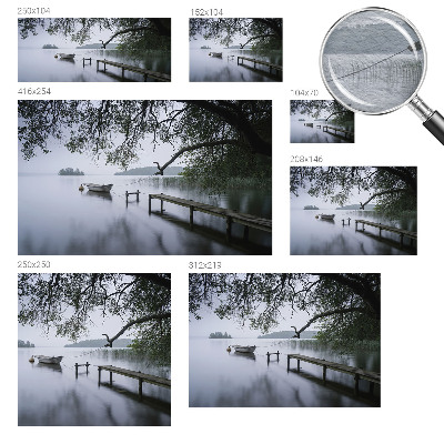 Bedroom wall mural wallpaper A calm lake