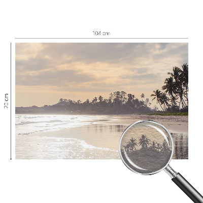 Wallpaper mural for living room Beach morning