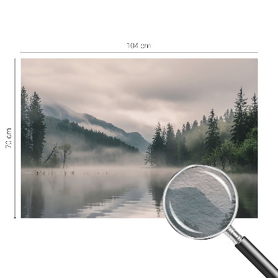 Large wallpaper mural Atmospheric lake