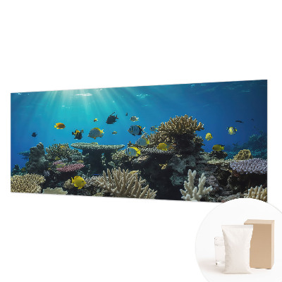 Modern wall mural for bedroom Underwater world