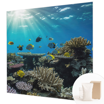 Modern wall mural for bedroom Underwater world