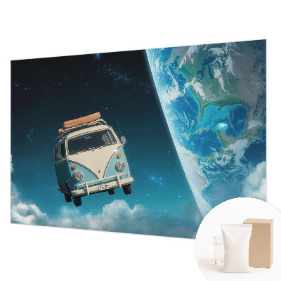 Premium photo wallpaper Space travel
