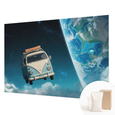 Premium photo wallpaper Space travel
