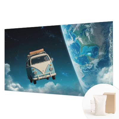 Premium photo wallpaper Space travel