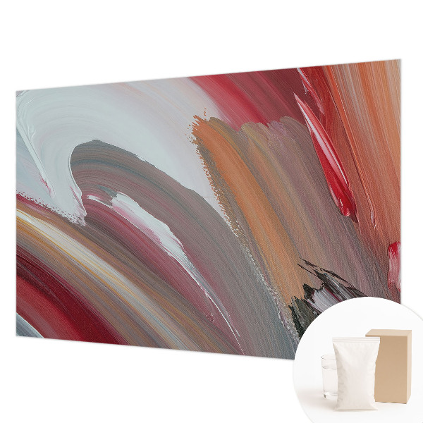 Decorative wall mural for living room Painterly expression