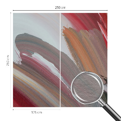 Decorative wall mural for living room Painterly expression