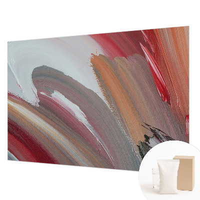 Decorative wall mural for living room Painterly expression