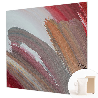 Decorative wall mural for living room Painterly expression