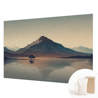 Wallpaper mural Mountain landscape