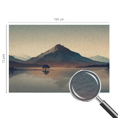 Wallpaper mural Mountain landscape