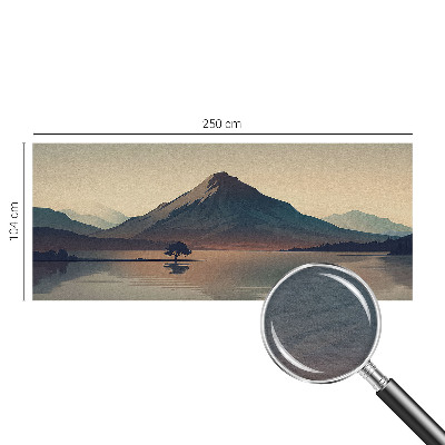 Wallpaper mural Mountain landscape