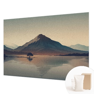 Wallpaper mural Mountain landscape