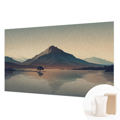 Wallpaper mural Mountain landscape