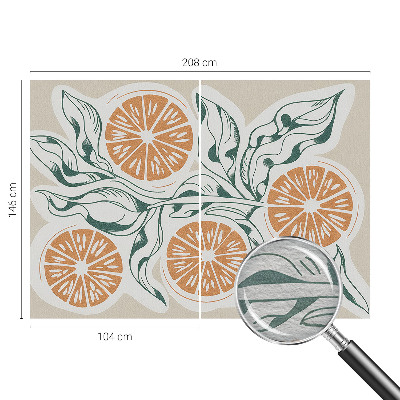 Wall mural Fruit patterns